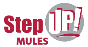 StepUp! Logo with the text: Step Up! Mules